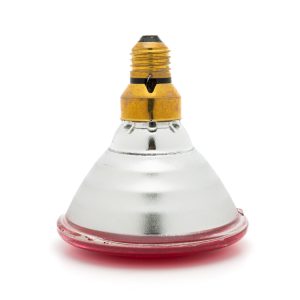 Curalux Infrared Par 38 Bulb — PAR38 240V 175W Red Infrared Heat Lamp